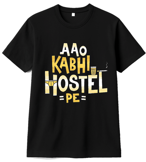 "‘Aao Kabhi Hostel Pe’ T-shirt